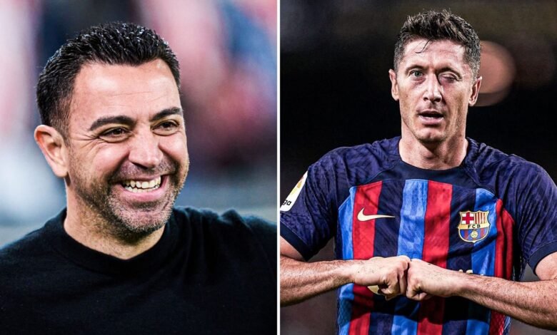 "He is gonna be a good addition" - Barcelona set to sign the £160,000-per-week player as Robert Lewandowski's back-up next season